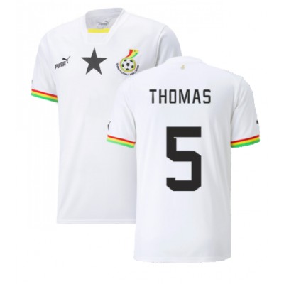 Ghana Thomas Partey #5 Heimtrikot WM 2022 Kurzarm